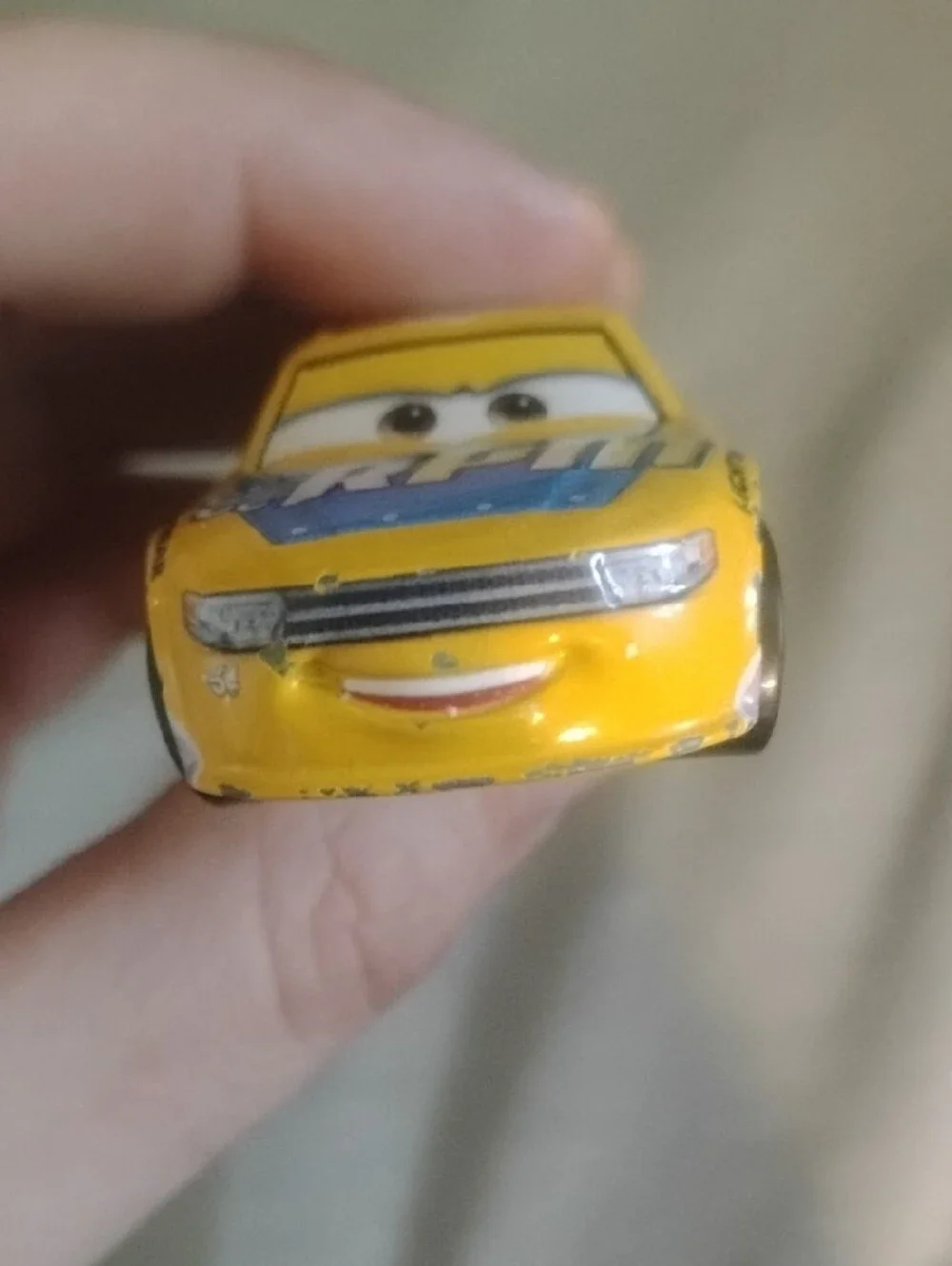 #54 Bruce Miller Pixar Cars 3 Diecast